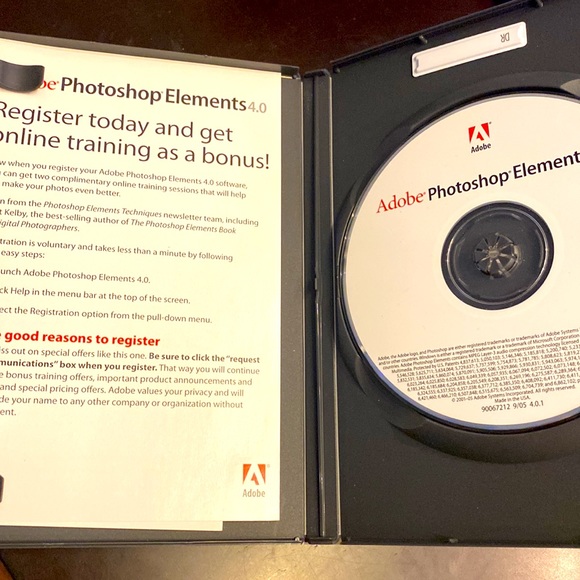Adobe Photoshop Elements 4.0 with Serial Number - Picture 3 of 4
